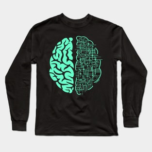 Electric Brain Long Sleeve T-Shirt